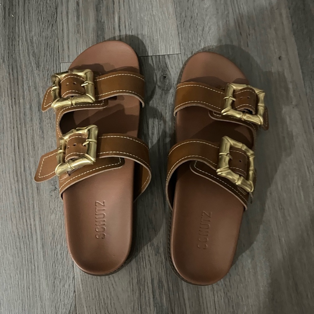 Like new SCHUTZ Women's Enola Slides - Picture 5 of 7